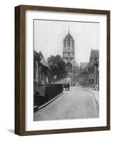 Tom Tower, Christchurch College, Oxford, Oxfordshire, 1924-1926-W Mann-Framed Giclee Print