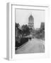 Tom Tower, Christchurch College, Oxford, Oxfordshire, 1924-1926-W Mann-Framed Giclee Print