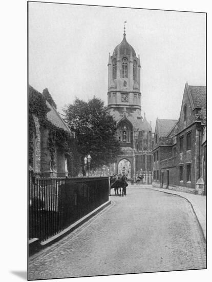 Tom Tower, Christchurch College, Oxford, Oxfordshire, 1924-1926-W Mann-Mounted Giclee Print