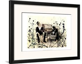 Tom Waits-Lora Zombie-Framed Art Print