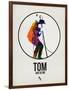 Tom Watercolor-David Brodsky-Framed Premium Giclee Print