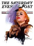 "Oval Portrait," Saturday Evening Post Cover, January 24, 1925-Tom Webb-Giclee Print