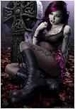 Goth Girl-Tom Wood-Poster