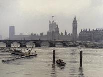 St Paul's and the Millennium Bridge, 2004-Tom Young-Giclee Print