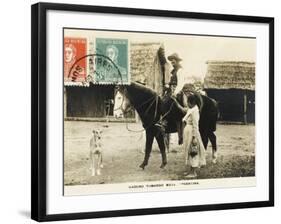 Tomando Mate - Argentina-null-Framed Photographic Print