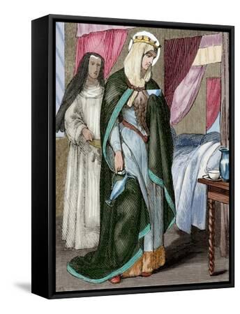 Saint Margaret of Scotland (1045-1093). known as Margaret of