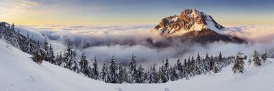 Golden Peak-Tomas Sereda-Framed Photographic Print