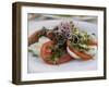 Tomato and Mozarella Salad, Brussels, Belgium, Europe-Martin Child-Framed Photographic Print