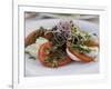 Tomato and Mozarella Salad, Brussels, Belgium, Europe-Martin Child-Framed Photographic Print