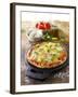 Tomato and Mozzarella Pizza with Basil-Paul Williams-Framed Photographic Print