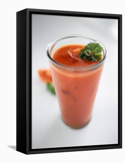 Tomato Juice-Antje Plewinski-Framed Stretched Canvas