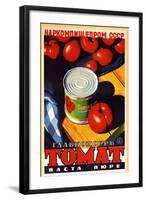 Tomato Paste-null-Framed Art Print