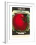 Tomato Seed Packet-null-Framed Art Print