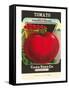 Tomato Seed Packet-null-Framed Stretched Canvas