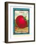 Tomato Seed Packet-null-Framed Art Print