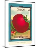 Tomato Seed Packet-null-Mounted Art Print