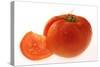 Tomato Showing Seeds in Cut Portion-null-Stretched Canvas