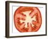 Tomato Slice-Steven Morris-Framed Photographic Print