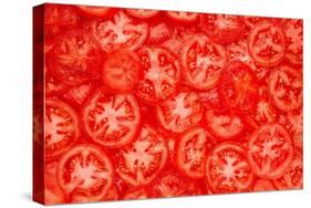 Tomato Slices-Steve Gadomski-Stretched Canvas