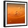 Tomato Soup Drop II-Tammy Putman-Framed Photographic Print