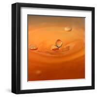 Tomato Soup Drop II-Tammy Putman-Framed Premium Photographic Print