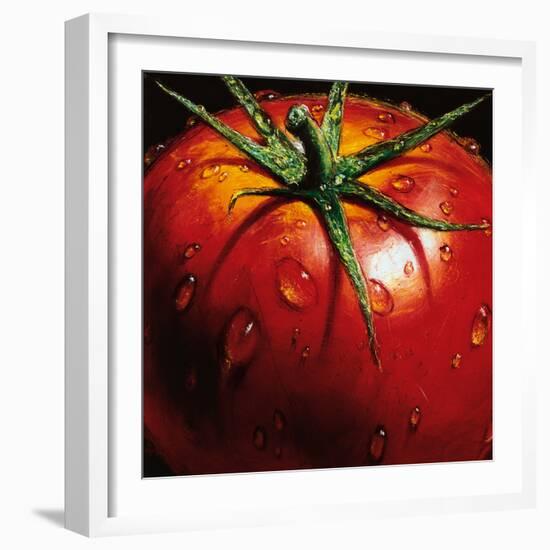 Tomato-null-Framed Art Print