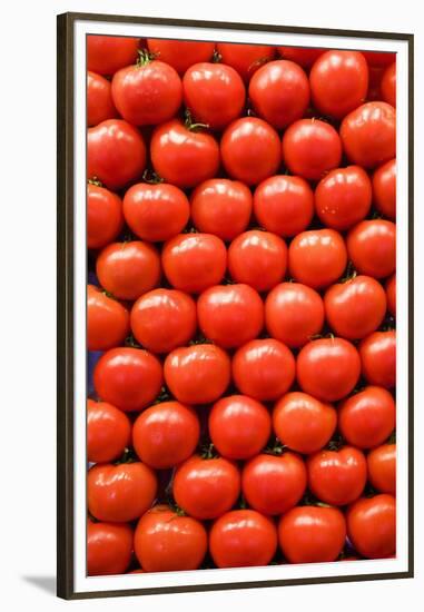 Tomatoes at Boqueria Market in Barcelona-Guido Cozzi-Framed Premium Photographic Print