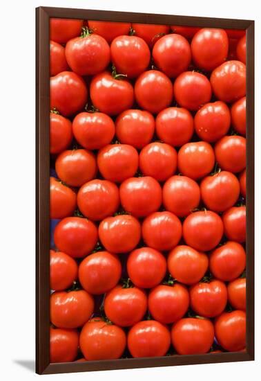 Tomatoes at Boqueria Market in Barcelona-Guido Cozzi-Framed Premium Photographic Print