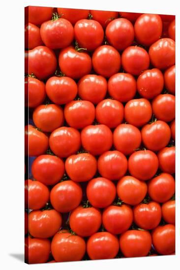 Tomatoes at Boqueria Market in Barcelona-Guido Cozzi-Stretched Canvas