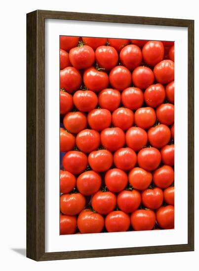 Tomatoes at Boqueria Market in Barcelona-Guido Cozzi-Framed Photographic Print