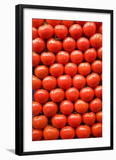 Tomatoes at Boqueria Market in Barcelona-Guido Cozzi-Framed Photographic Print