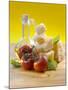 Tomatoes, Basil, Parmesan and Olive Oil-Kai Schwabe-Mounted Photographic Print