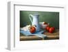 Tomatoes Bowl & Jug Still Life-null-Framed Art Print