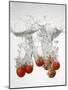 Tomatoes Falling into Water-Kr?ger & Gross-Mounted Photographic Print