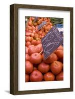 Tomatoes for Sale, Mercado Central (Central Market), Valencia-Martin Child-Framed Photographic Print