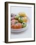 Tomatoes in Bowl-Ngoc Minh and Julian Wass-Framed Photographic Print