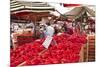 Tomatoes on Sale at the Open Air Market of Piazza Della Repubblica, Turin, Piedmont, Italy, Europe-Julian Elliott-Mounted Photographic Print