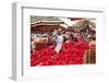 Tomatoes on Sale at the Open Air Market of Piazza Della Repubblica, Turin, Piedmont, Italy, Europe-Julian Elliott-Framed Photographic Print