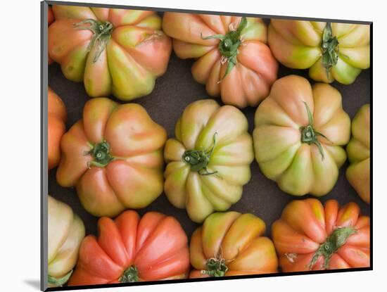 Tomatoes, Positano, Amalfi Coast, Campania, Italy-Walter Bibikow-Mounted Photographic Print