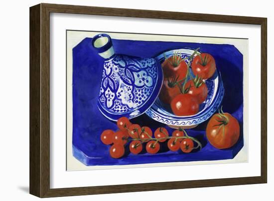 Tomatoes (Tomates)-Isy Ochoa-Framed Giclee Print