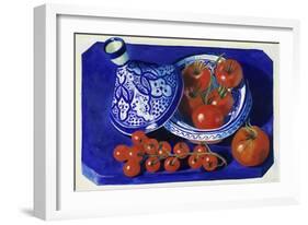Tomatoes (Tomates)-Isy Ochoa-Framed Giclee Print