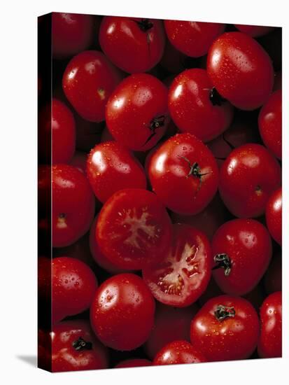 Tomatoes with Drops of Water-Jean-paul Boyer-Stretched Canvas
