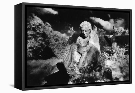 Tomb at Fulletby Churchyard, Lincolnshire, England-Simon Marsden-Framed Stretched Canvas