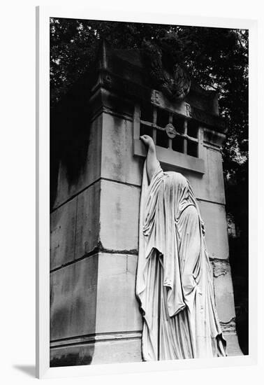 Tomb at Pere Lachaise Cemetery, Paris-Simon Marsden-Framed Giclee Print