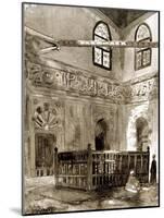 Tomb in a Mosque, Cairo, Egypt, 1928-Louis Cabanes-Mounted Giclee Print