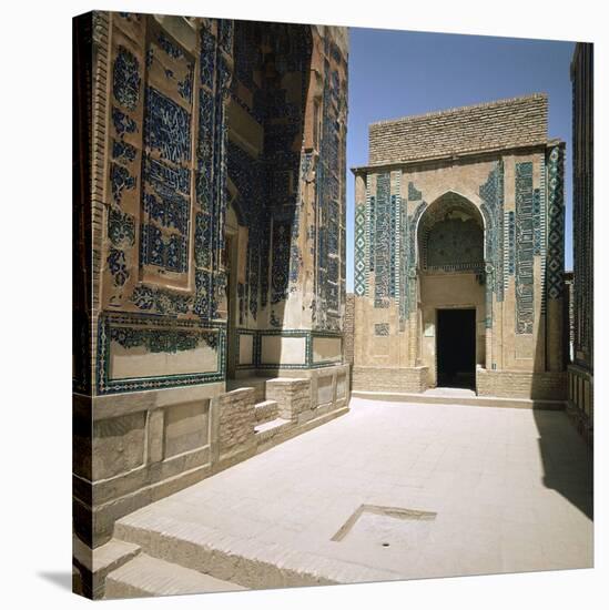 Tomb in the Shah-I Zindeh Mausoleum Complex, 14th Century-CM Dixon-Stretched Canvas