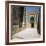 Tomb in the Shah-I Zindeh Mausoleum Complex, 14th Century-CM Dixon-Framed Photographic Print