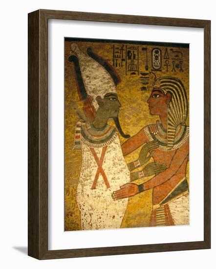 Tomb King Tutankhamun, Valley of the Kings, Egypt-Kenneth Garrett-Framed Photographic Print