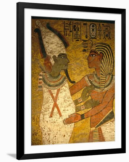 Tomb King Tutankhamun, Valley of the Kings, Egypt-Kenneth Garrett-Framed Photographic Print