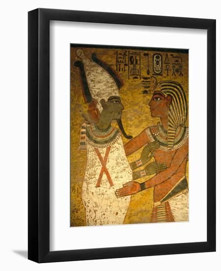 Tomb King Tutankhamun, Valley of the Kings, Egypt-Kenneth Garrett-Framed Photographic Print